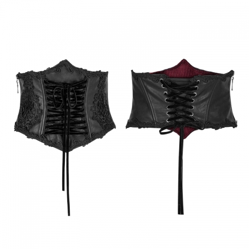 body harness women leather corset LS-045