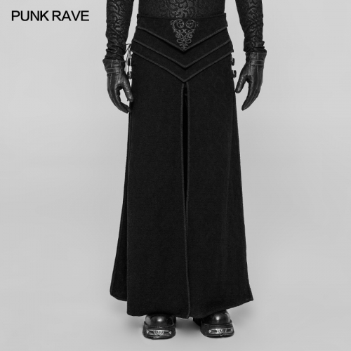 PUNK RAVE Gothic Retro Jacquard Skirt WQ-371