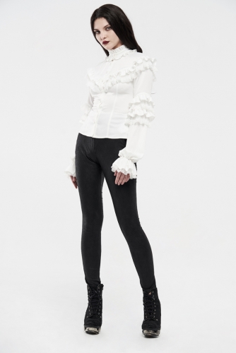 Lolita gorgeous lace white shirt WLY-098CCF