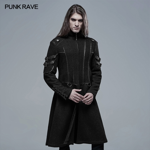 Punk Cool Segmentation Medium Long Jacket WY-1341XCM