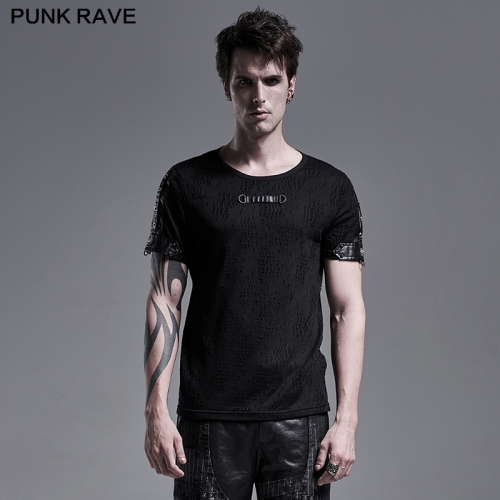 Punk short sleeve T-shirt WT-658TDM