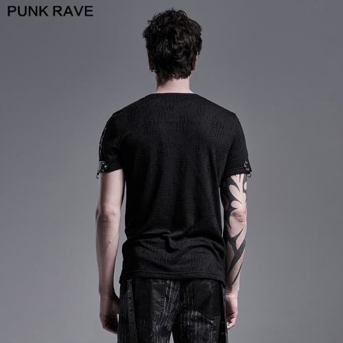 Punk short sleeve T-shirt WT-658TDM