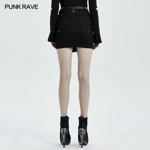 Punk half skirt