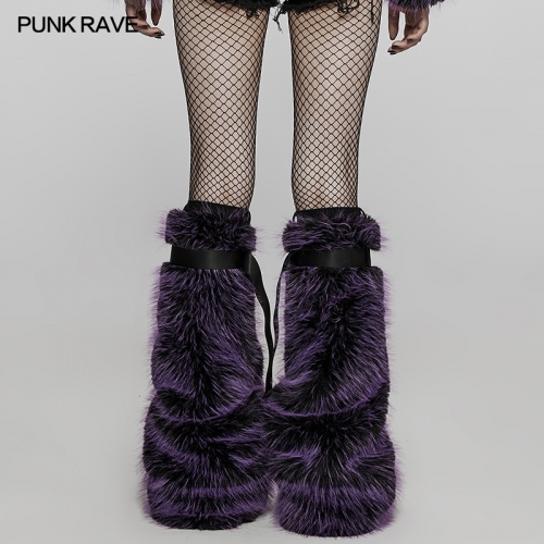 Punk Cool Girl Hairy Leg Warmer WS-505JTF