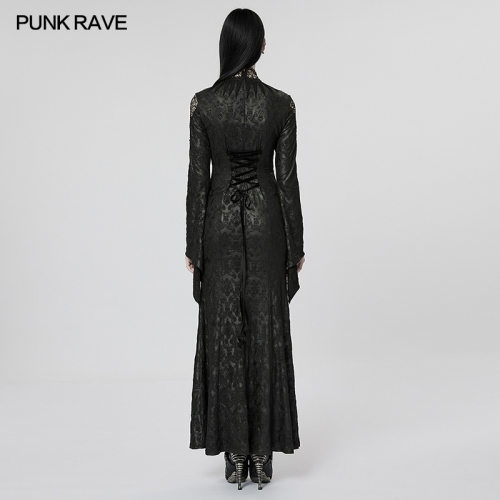 Gothic Dark Night Withered Vine Dress WQ-618LQF