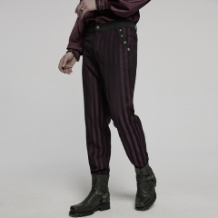 Goth vertical stripes pants WK-723XCM Goth vertical stripes pants WK-723XCM