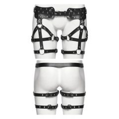 Punk Rave WS-841QTF Simple And Versatile Style Punk Leg Harness