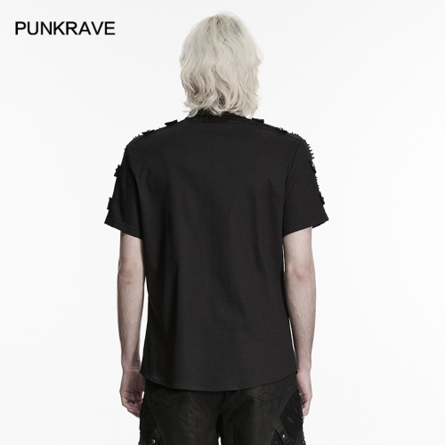 Punk Rave WY-1949CDM Classic Shirt Type Punk Hardcore Shirt
