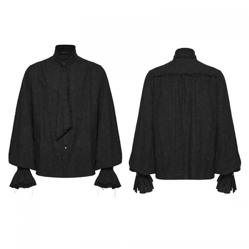 Punk Rave WY-714DQM Soft And Comfortable Gothic Jacquard Shirt