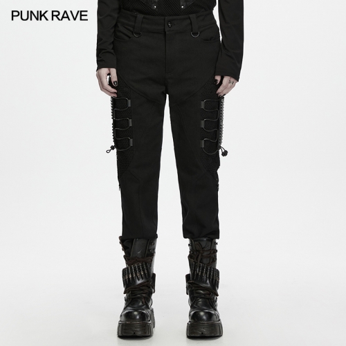 Punk Rave WK-841NCM Multiple Rows Of Metal Studs Punk Street Hardcore Pants